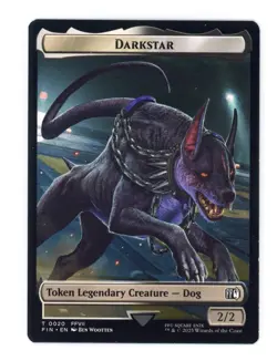 Angelo / Darkstar Double-Sided Token T 19 / 20 Regular Final Fantasy MTG - Image 2