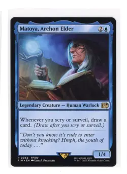 Matoya, Archon Elder R 0062 Regular Final Fantasy MTG Card NM - Image 1