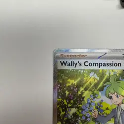 Pokemon TCG Wally's Compassion Special Illustration SIR #186/132 Mega Evolutions - Image 2