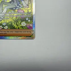 Pokemon TCG Wally's Compassion Special Illustration SIR #186/132 Mega Evolutions - Image 4
