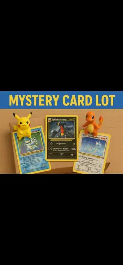 Pokemon TCG Lot/Box With High Value Chase Cards Vintage, Rare, Holo, Etc - Image 1