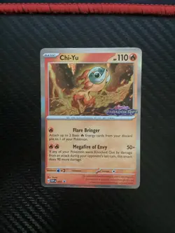 Chi-Yu SVP 057 Pre Release Black Star Promo Paradox Rift Pokemon TCG NM - Image 1
