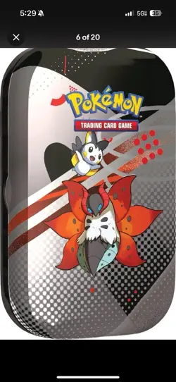 Pokemon TCG Black Bolt White Flare Mini Tin Set of 8 with Display Box! FREE SHIP - Image 4