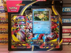 Pokemon Mega Evolution 3 Pack Blister BRAND NEW FACTORY SEALED - Image 1