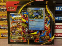 Pokemon Mega Evolution 3 Pack Blister BRAND NEW FACTORY SEALED - Image 3