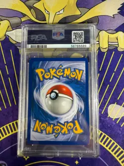 2000 POKEMON NEO GENESIS HERACROSS-HOLO #6 PSA 9 🌀SWIRL🌀 - Image 3