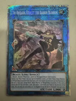 Yugioh Tri-Brigade Ferrijit the Barren Blossom PHRA-EN046 Starlight Rare 1st NM - Image 1