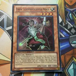 Yugioh! Ehren, Lichtverpflichteter Monch Super Rare - CT08-DE016 Limitierte Aufl - Image 1