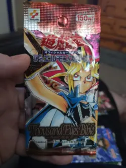 Konami Yugioh Thousand Eyes Bible Booster Pack 4988602078084 - Image 1