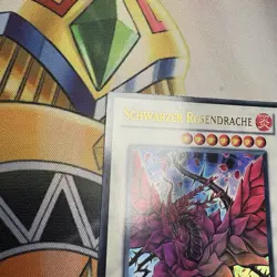 Yugioh! Schwarzer Rosendrache Ultra Rare - AC11-DE018 Limitierte Auflage Deutsch - Image 2