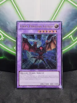 Yugioh Twin Photon Lizard ORCS-EN039 Ultimate Rare NM - Image 1