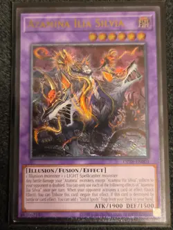 VLP Yugioh Azamina Ilia Silvia Ultimate Rare OP28-EN003 - Image 1