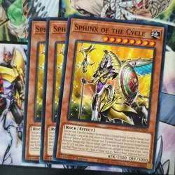 3x Sphinx of the Cycle playset - Yugioh - Image 1