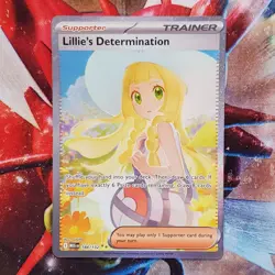Lillie's Determination 184/132 - SIR - Mega Evolution - Pokemon Card - Lot #137 - Image 3