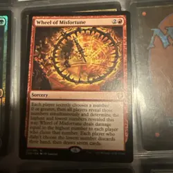 Wheel of Misfortune Regular Rare Commander Legends Magic the Gathering Card NM - Image 1