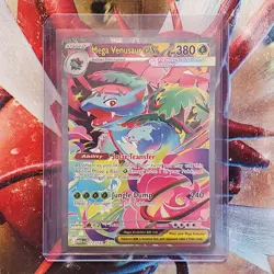 Mega Venusaur ex - 177/132 - SIR - Mega Evolution - Pokemon Card - Lot #136 - Image 1