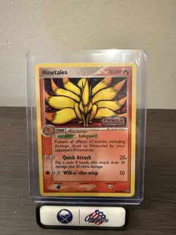 Ninetales 19/108 Reverse Holo Foil EX Power Keepers 2007 Pokemon Card LP - Image 1