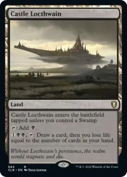 MTG - Castle Locthwain - - Light Play - Normal - Image 1