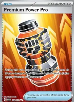 Premium Power Pro 174/132 Pokemon TCG Card Mega Evolution - Image 1