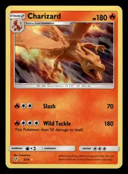 Charizard 5/18 Holo Rare Detective Pikachu Pokemon Card - Image 1