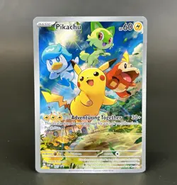 Pikachu #27 Scarlet & Violet Paldea Promo Card Holo - Image 1