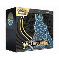 Pokemon Trading Card Game TCG Mega Evolution Elite Trainer Box ETB Lucario NEW - Image 1