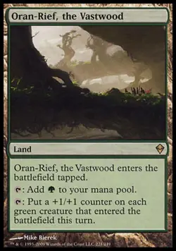 Oran-Rief, the Vastwood -Foil Light Play MTG Zendikar - Image 1