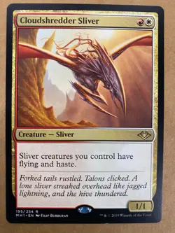 MTG 1x Cloudshredder Sliver # 195 Modern Horizons Magic the Gathering Card x1 NM - Image 1