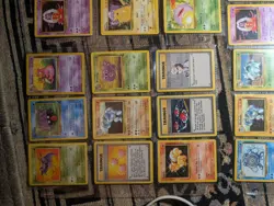 Pokemon Card Collection Vintage Cards Only Take A Look Some 1st Editions - Image 2