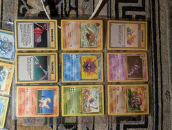 Pokemon Card Collection Vintage Cards Only Take A Look Some 1st Editions - Image 3