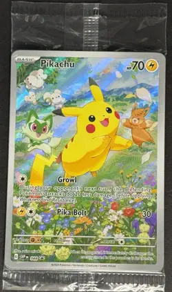 Pikachu 088 SVP Black Star Promo Pokemon Card TCG - SEALED - Image 1