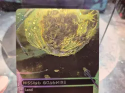 Hissing Quagmire GALAXY FOIL STELLAR SIGHTS BORDERLESS Edge of Eternities Card - Image 2