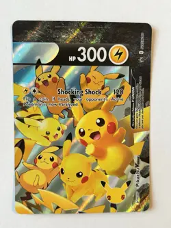 Pikachu V-Union Set of 4 SWSH: Sword & Shield Promo Cards Holo - Image 4