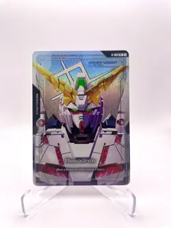 C+ !! Resource Unicorn Gundam Foil - R-003 C+ NM - Gundam TCG Card Game - Image 1