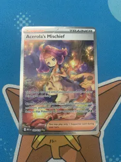 Acerola's Mischief MEG 183/132 Mega Evolution Pokemon Trainer Card - Image 1
