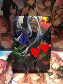 PS5 PS5-Chan Waifu Card Goddess Story CCG Anime Hentai Waifu Card - Image 1