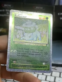Bulbasaur 68/110 Legendary Collection 2002 Reverse Holo Pokemon Card TCG - Image 5