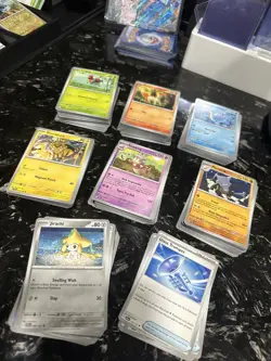 Pokemon TCG Cards - Stellar Crown - BULK - 330+ Cards - Image 1