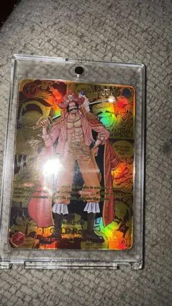 ONE PIECE Card Roger Gold Manga Alt Art OP09-118 SEC Comic Parallel English - Image 1