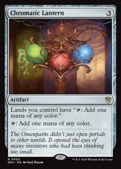 MTG Commander DFT R Chromatic Lantern #0053 - Image 1