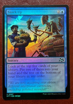 1x NM FOIL Stock Up - 0067 U DFT - MTG Magic Never Played x1 - Image 1