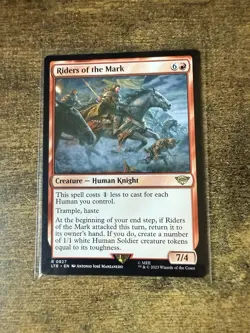 NM Riders of the Mark, MTG, Lord of the Rings, Magic the Gathering, 827 - Image 1