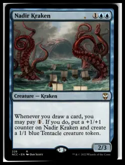 Theros Beyond Death #305 Nadir Kraken (Extended Art) - Image 1