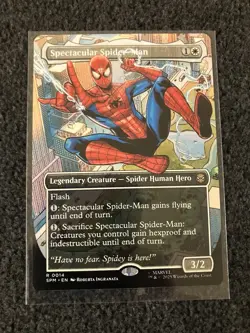 Magic MTG - Spectacular Spider-Man (Borderless) - Marvel's Spider-Man - Image 1