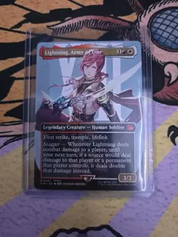 Lightning, Army of One (Borderless) (0400) Final Fantasy Regular - Image 1