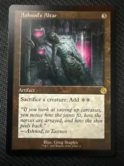 MTG Ashnod's Altar The Brothers' War: Retro Frame Artifacts Regular Near Mint - Image 1