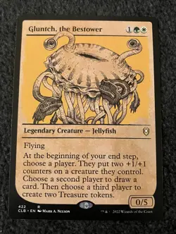 Magic The Gathering MTG - Gluntch, the Bestower (Showcase) - CLB - Image 1