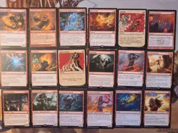 Mtg Custom Commander Deck: Alena, Kessig Trapper - Big Red - Image 3