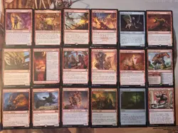 Mtg Custom Commander Deck: Alena, Kessig Trapper - Big Red - Image 4