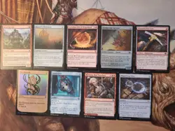 Mtg Custom Commander Deck: Alena, Kessig Trapper - Big Red - Image 5